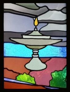 Stained Glass Chalice Logo